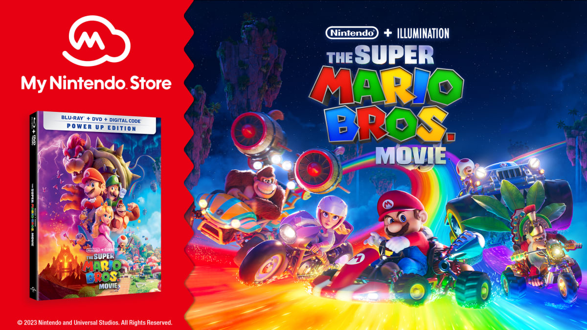The Super Mario Bros. Movie - Power Up Edition Blu-ray + DVD + Digital