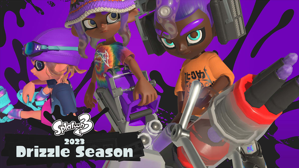 Drizzle Season 2023 kicks off on the Splatoon 3 game