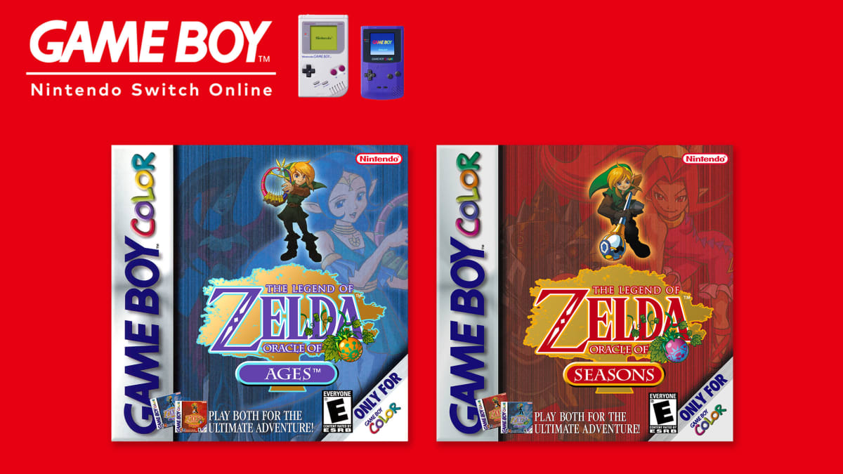 July update! Two Game Boy games are now available for Nintendo