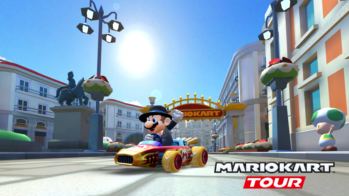 The Summer Tour begins in the Mario Kart Tour game