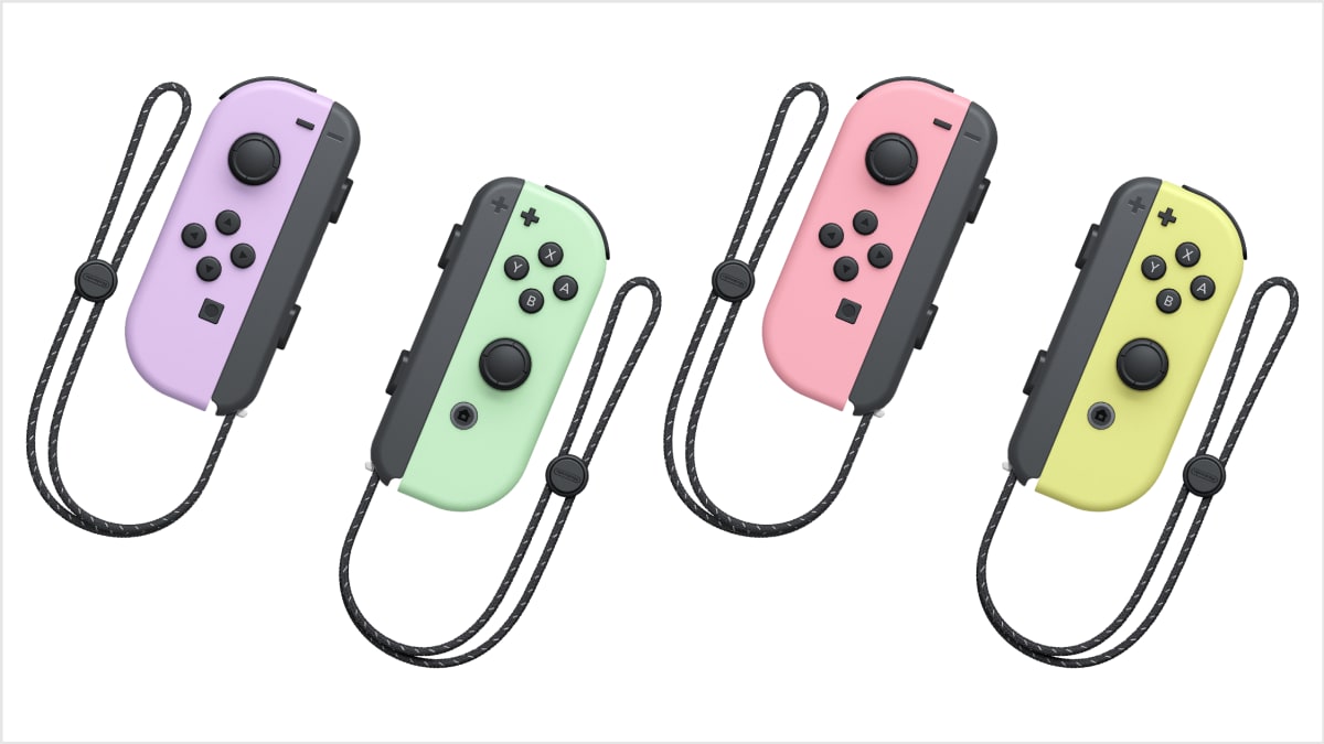 Joy-Con™ (L)/(R) Pastel Purple / Pastel Green - Nintendo Official Site