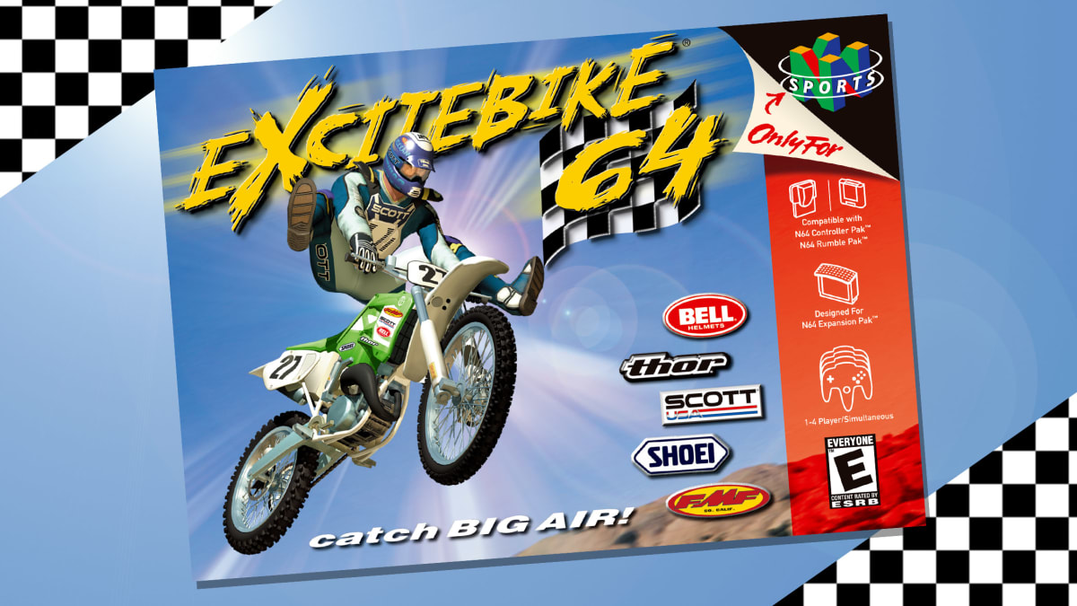 Play Excitebike 64 with Nintendo Switch Online + Expansion Pack