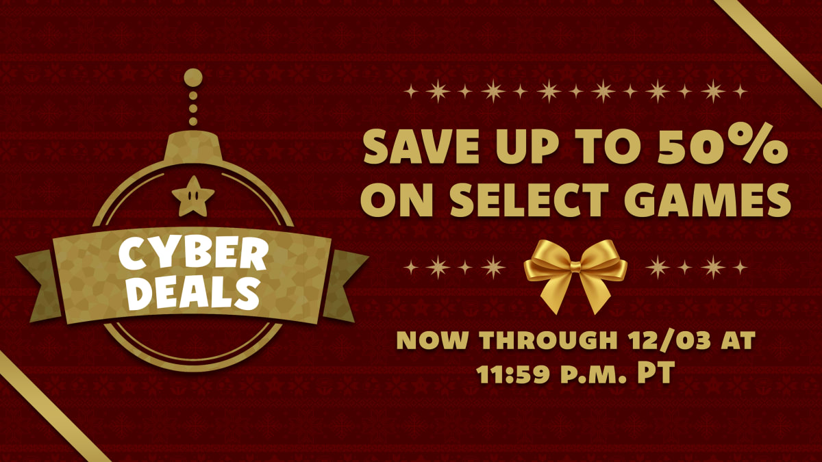 Nintendo store store cyber monday