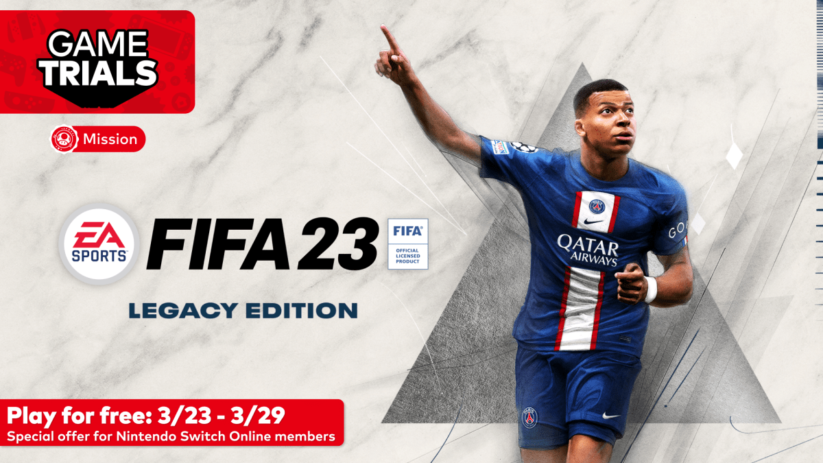 NSO no Japão  Game Trials – FIFA 23 Legacy Edition é anunciado