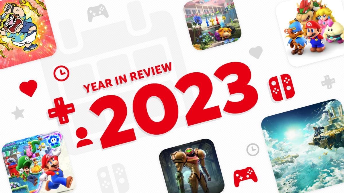 It's time for your year in review with Nintendo Switch! Check the