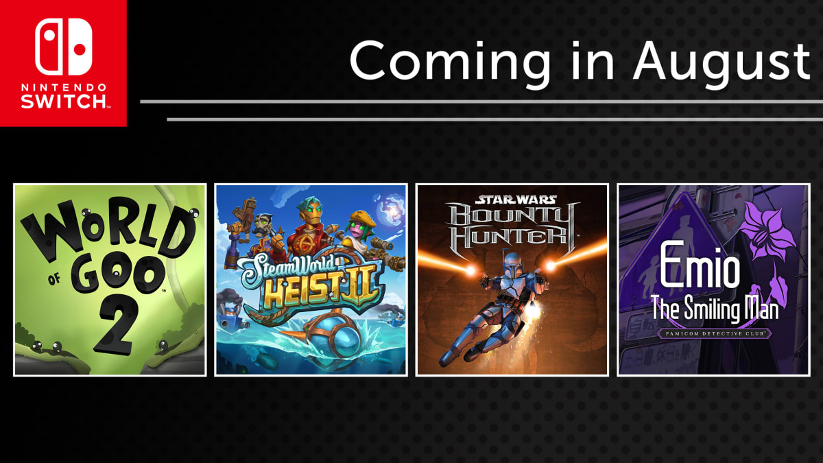 Games coming to Nintendo Switch in August 24 Nintendo Official Site