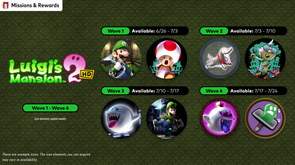 Redeem your Luigi s Mansion 2 HD inspired user icon News Nintendo Official Site