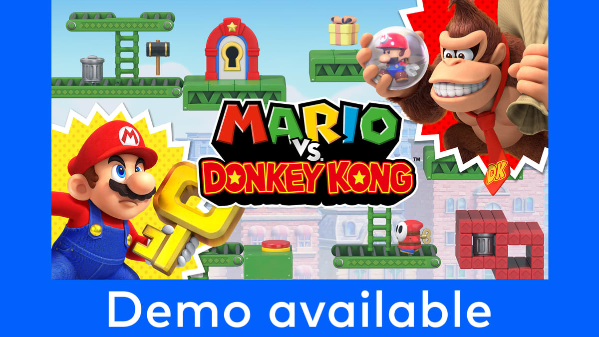 Mario vs. Donkey Kong free demo available