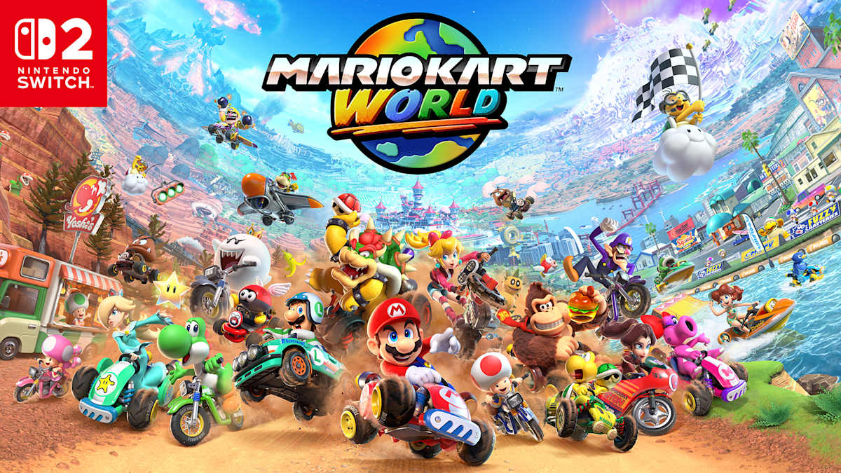 Mario Kart World is here—and available only on Nintendo Switch 2!