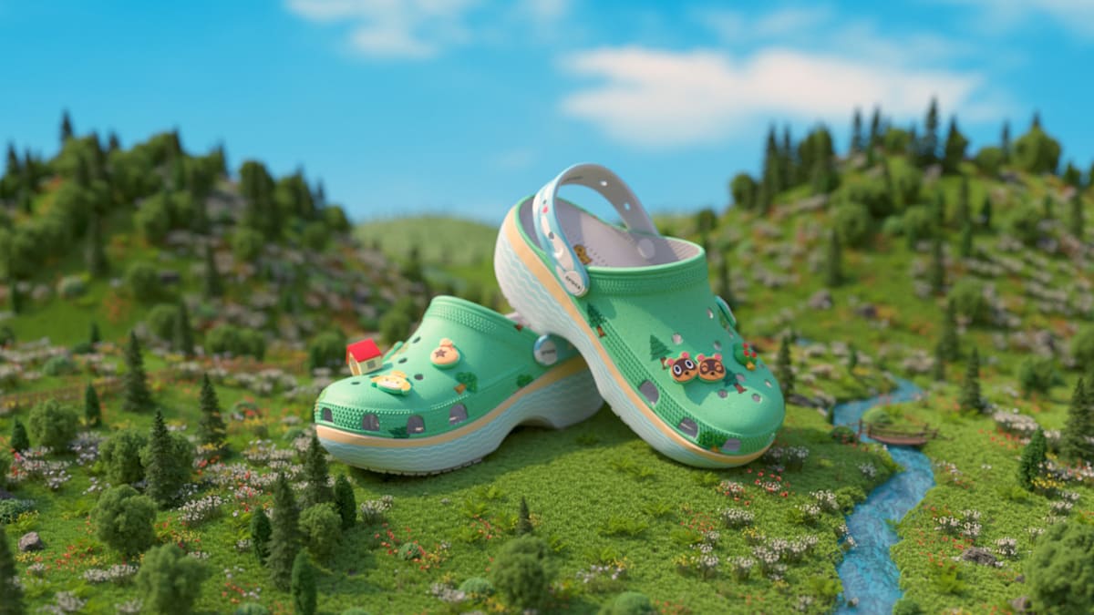 Crocs launches first-ever collaboration with Animal Crossing