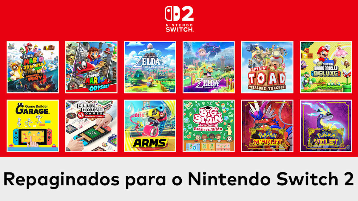 Descubra quais jogos receberão atualizações gratuitas para o