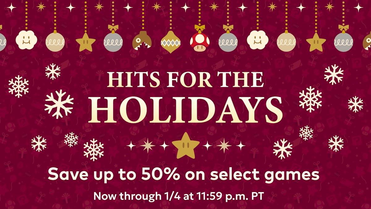Hits for the Holidays Sale: Save up to 50% on select games - News