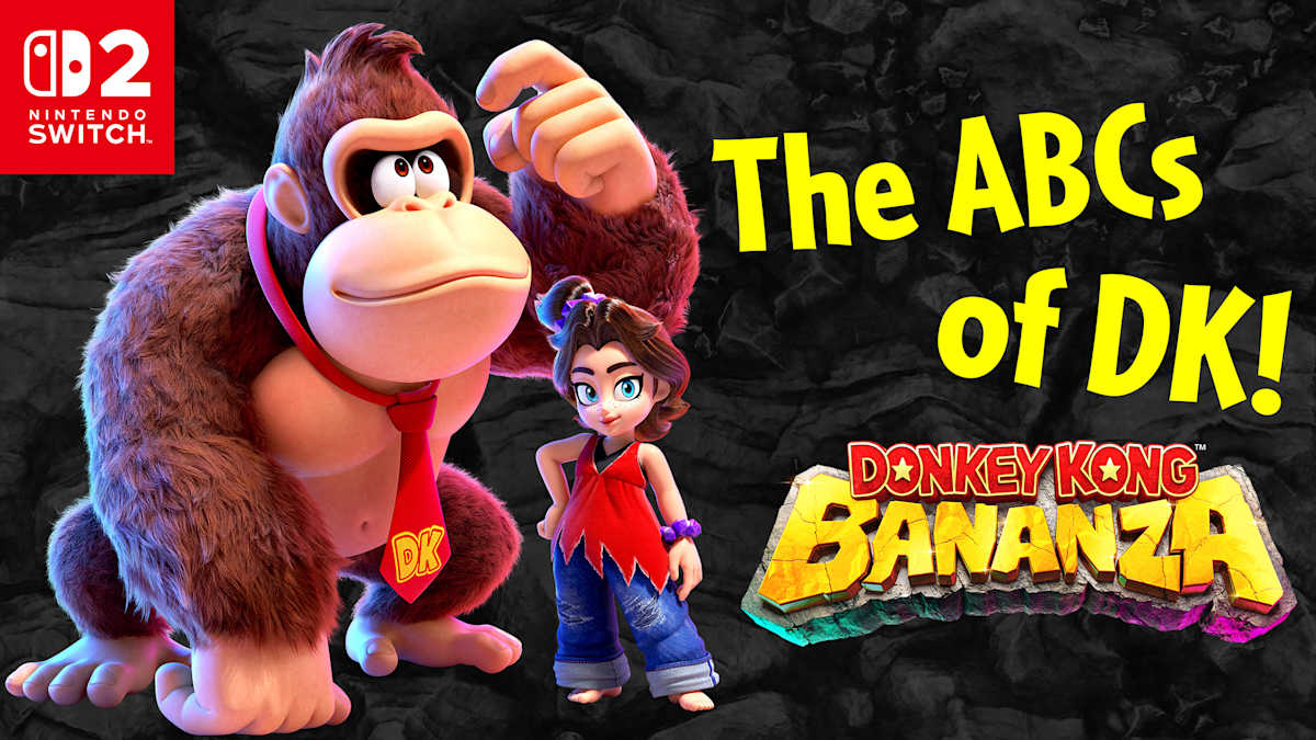 Inspired by the Donkey Kong Bananza game—check out the ABCs of DK!