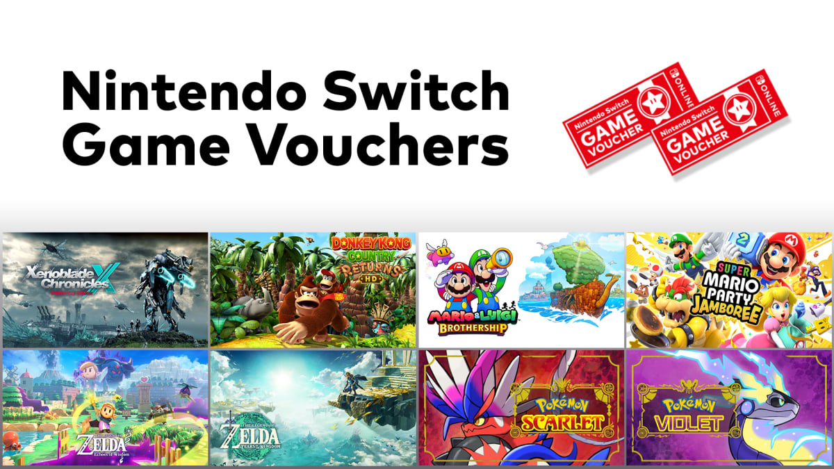 Nintendo News Nintendo Switch Game Vouchers