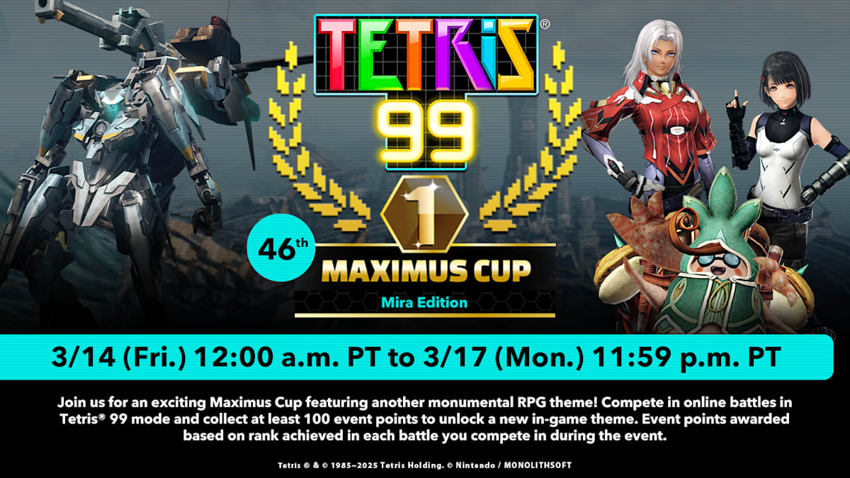 Play the 46th MAXIMUS CUP online event - News - Nintendo Official Site