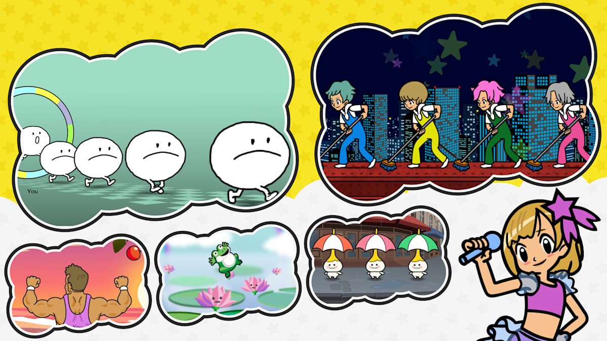 Rhythm Heaven Groove ритм мини-игры Nintendo Switch