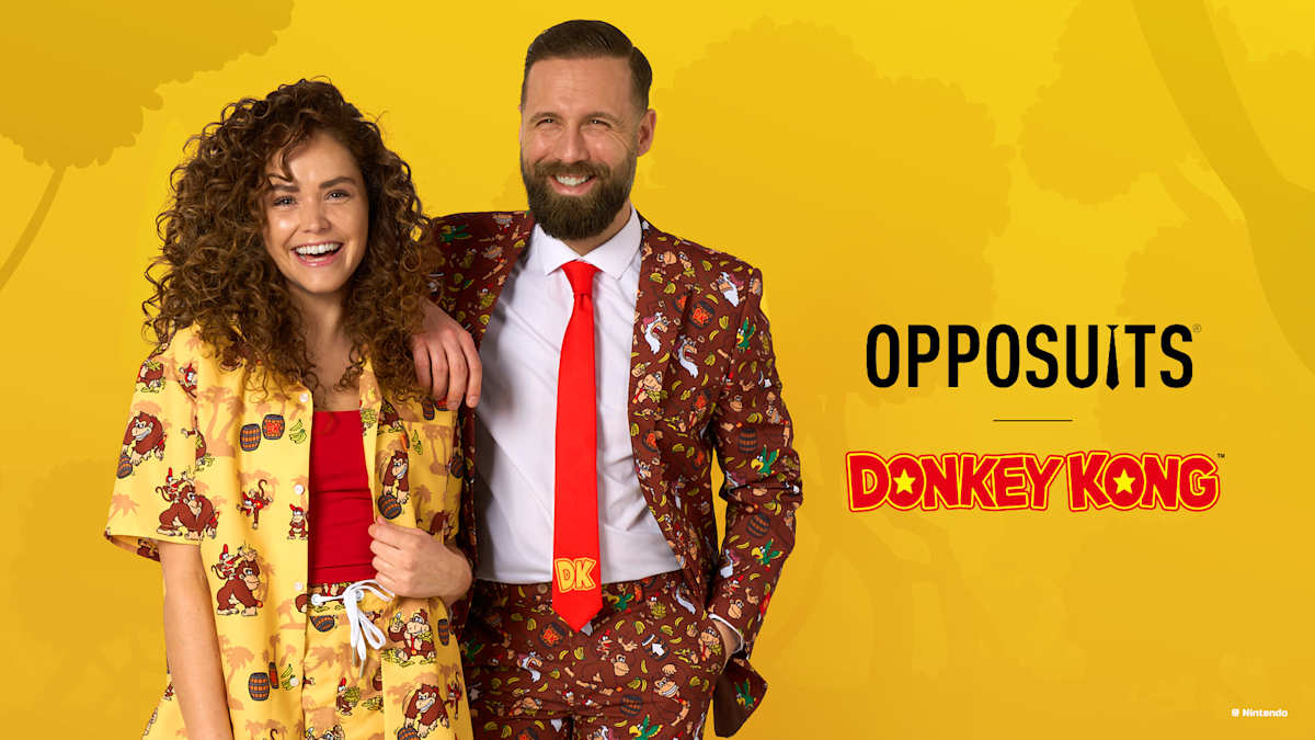 Official image for OppoSuits introduces new Donkey Kong collection through ongoing Nintendo collaboration