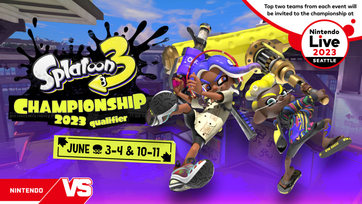 New official artwork for Splatoon 3 Japan Tournament 2023 : r/splatoon