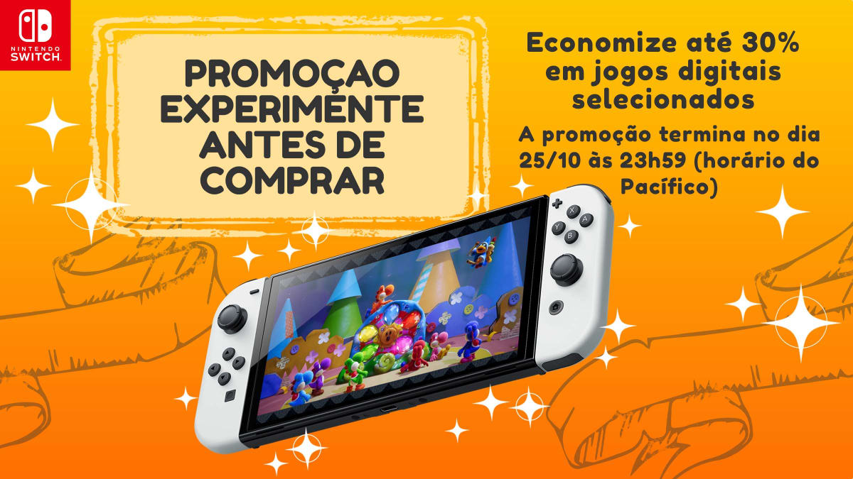 Como comprar jogos do Nintendo Switch no Brasil