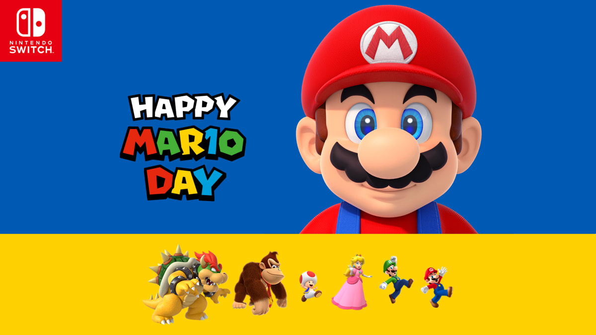 Nintendo powers up MAR10 Day with a month full of Mario-related activities