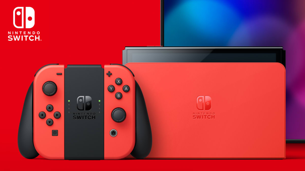 A new Nintendo Switch – OLED Model: Mario Red Edition System Arrives on  Oct. 6 at Select Retailers - News - Nintendo Official Site