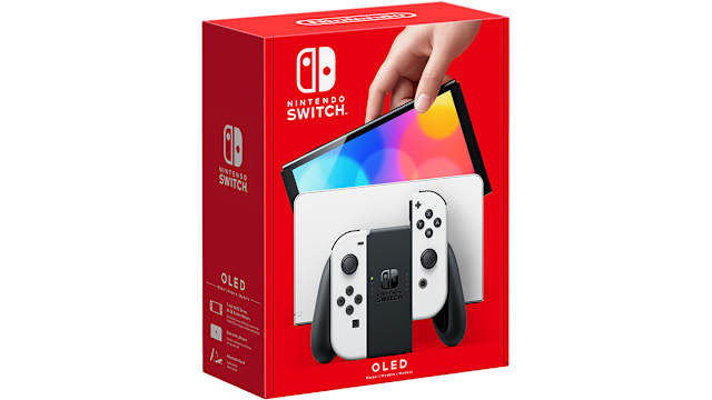 Nintendo Switch OLED Model, White Set