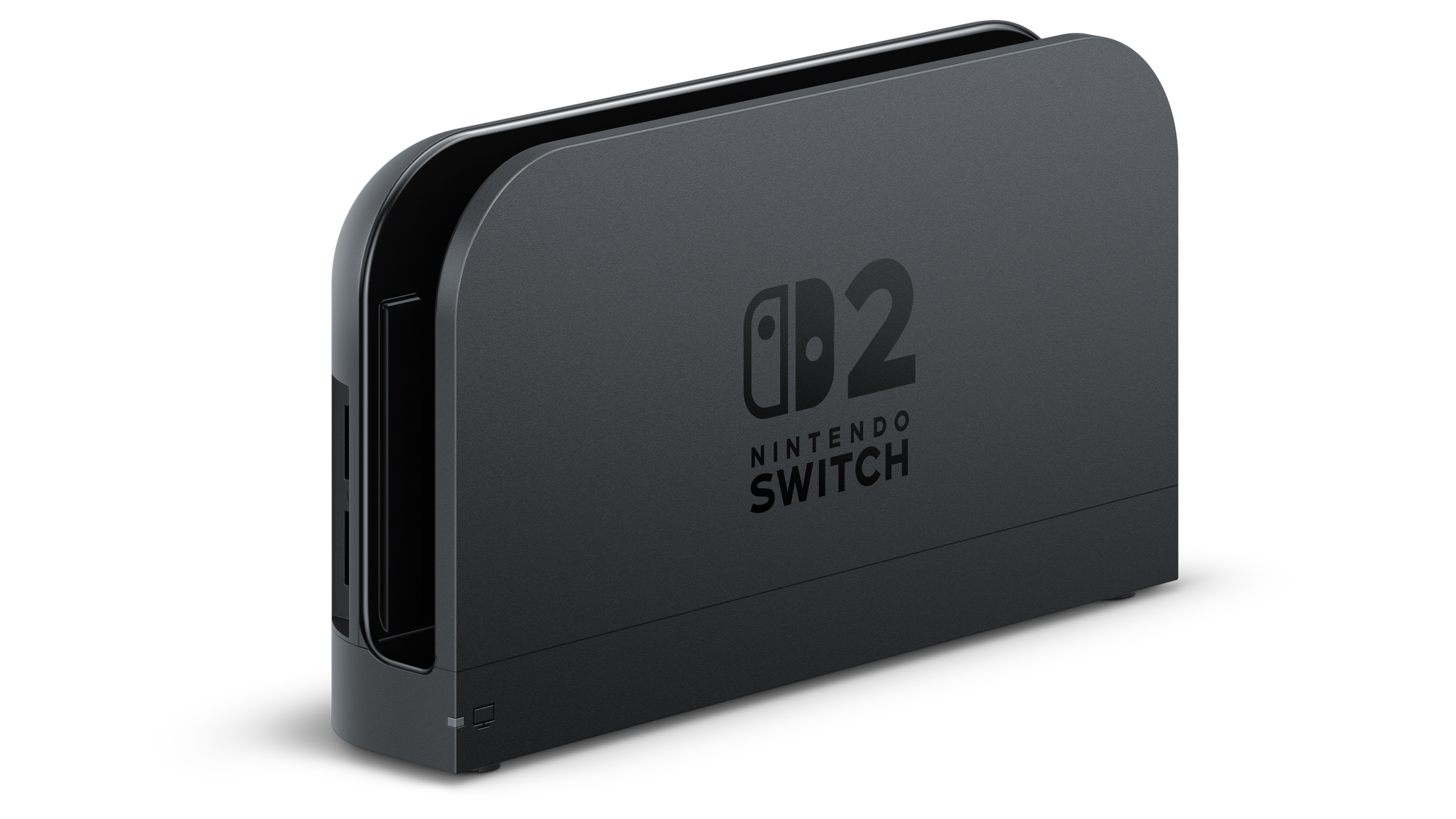 Nintendo Switch 2 dock — included in the box for 4K HDR TV output