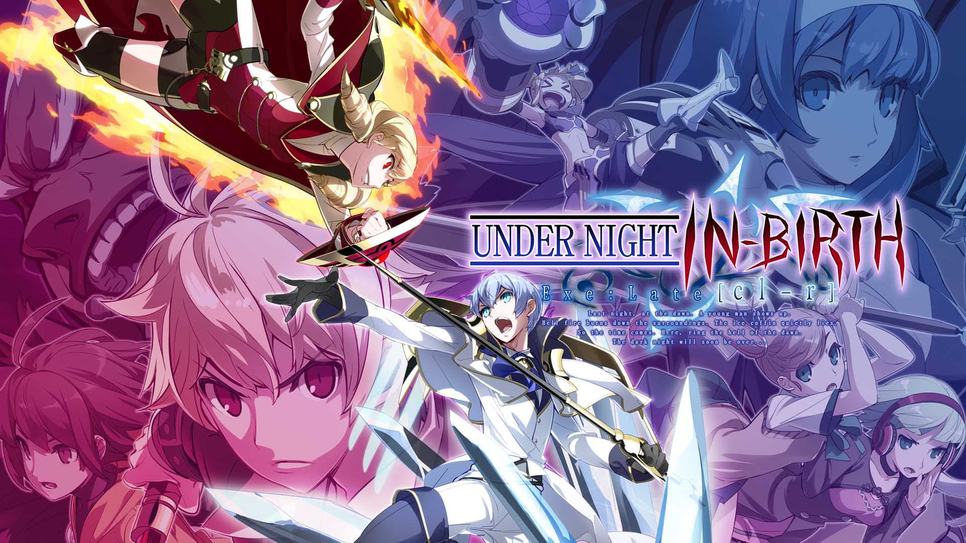 Under Night In-Birth Exe top Late Cl-R Collector's Edition for Nintendo Switch