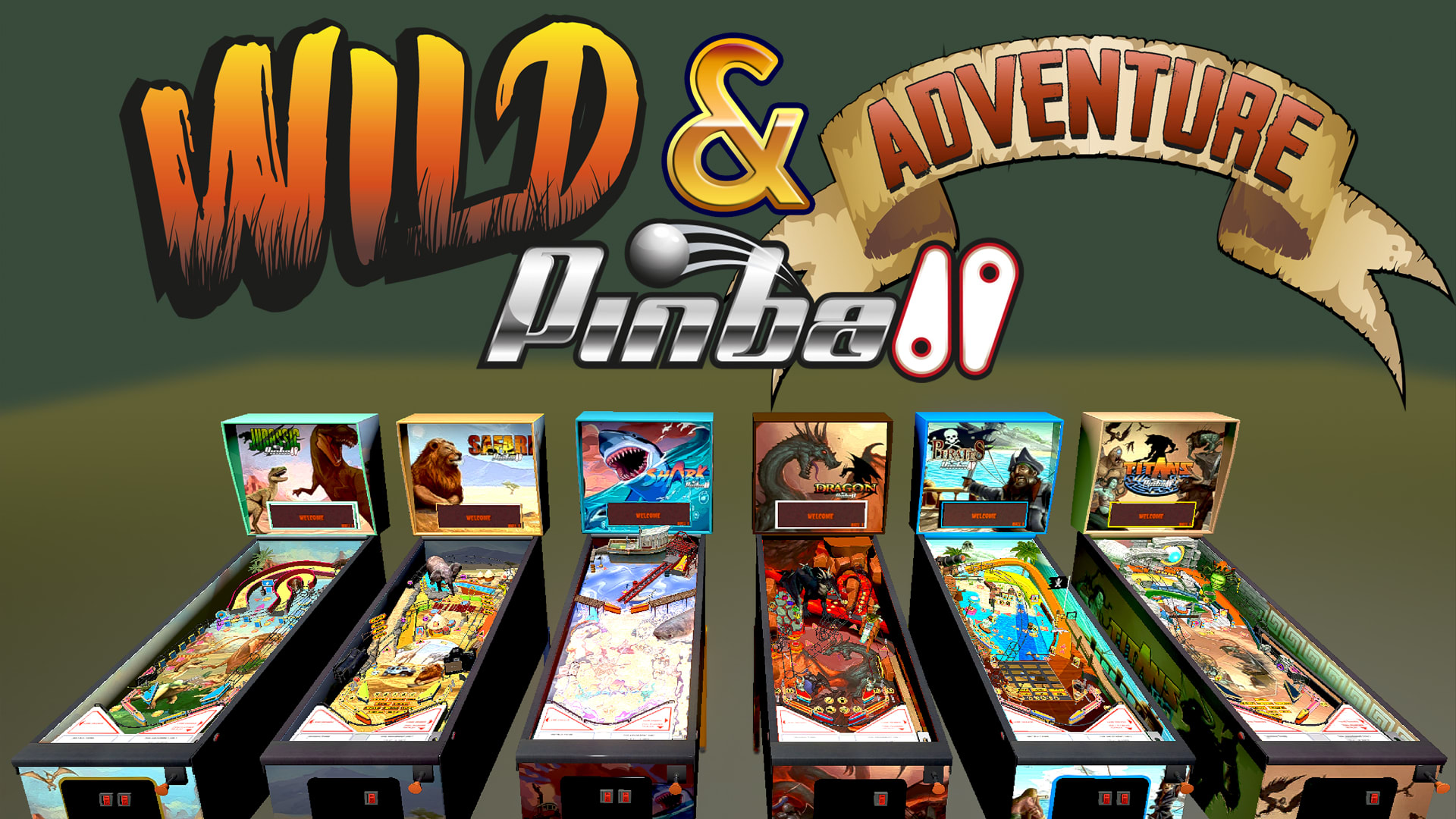 Wild & Adventure Pinball cover image