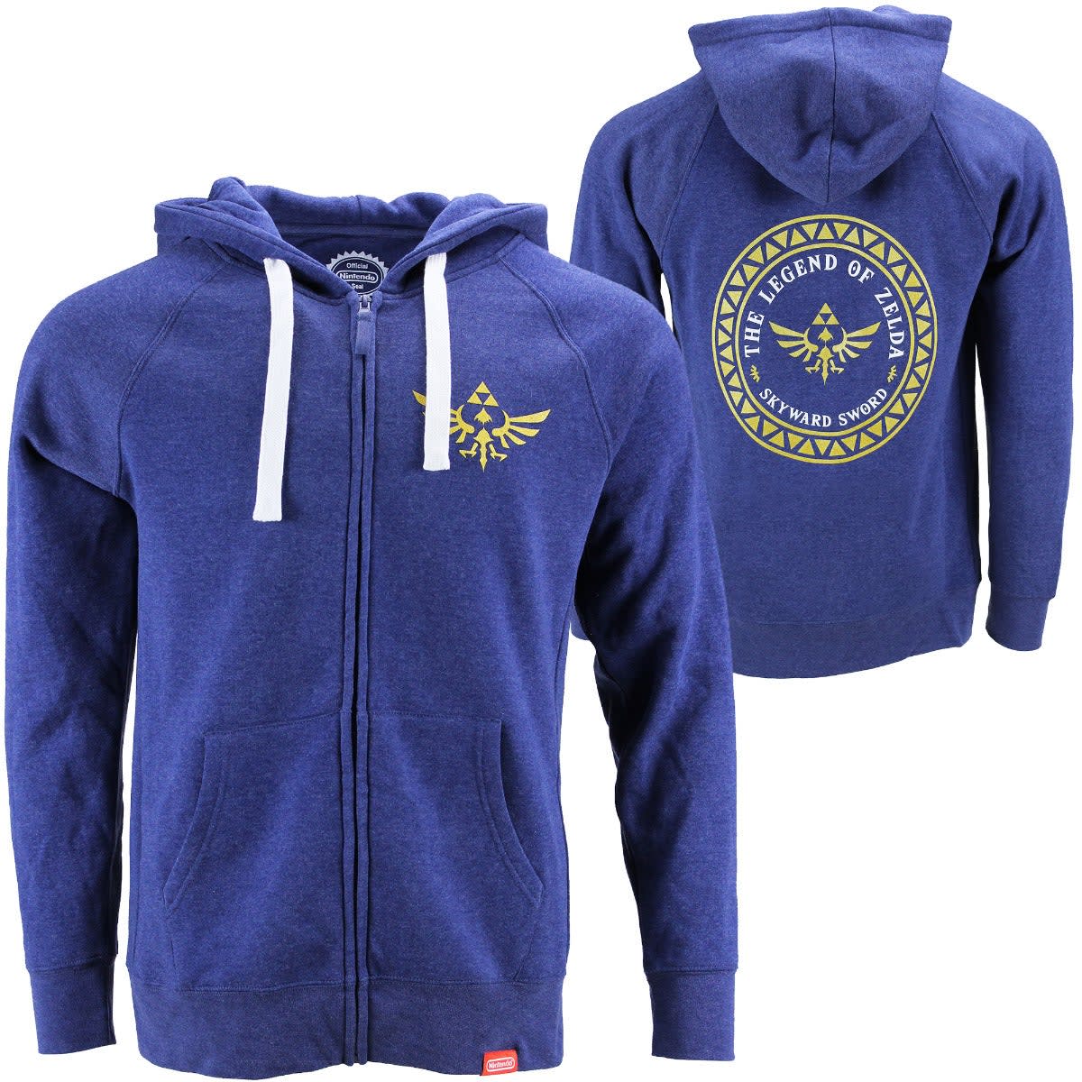 The Legend of Zelda Skyward Sword HD Hoodie Navy Nintendo Official Site