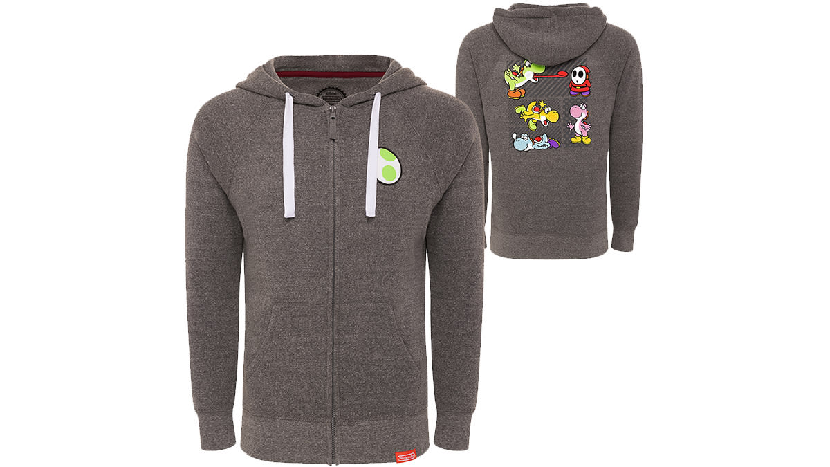 Yoshi Poses Hoodie Merchandise My Nintendo Store Nintendo Official Site