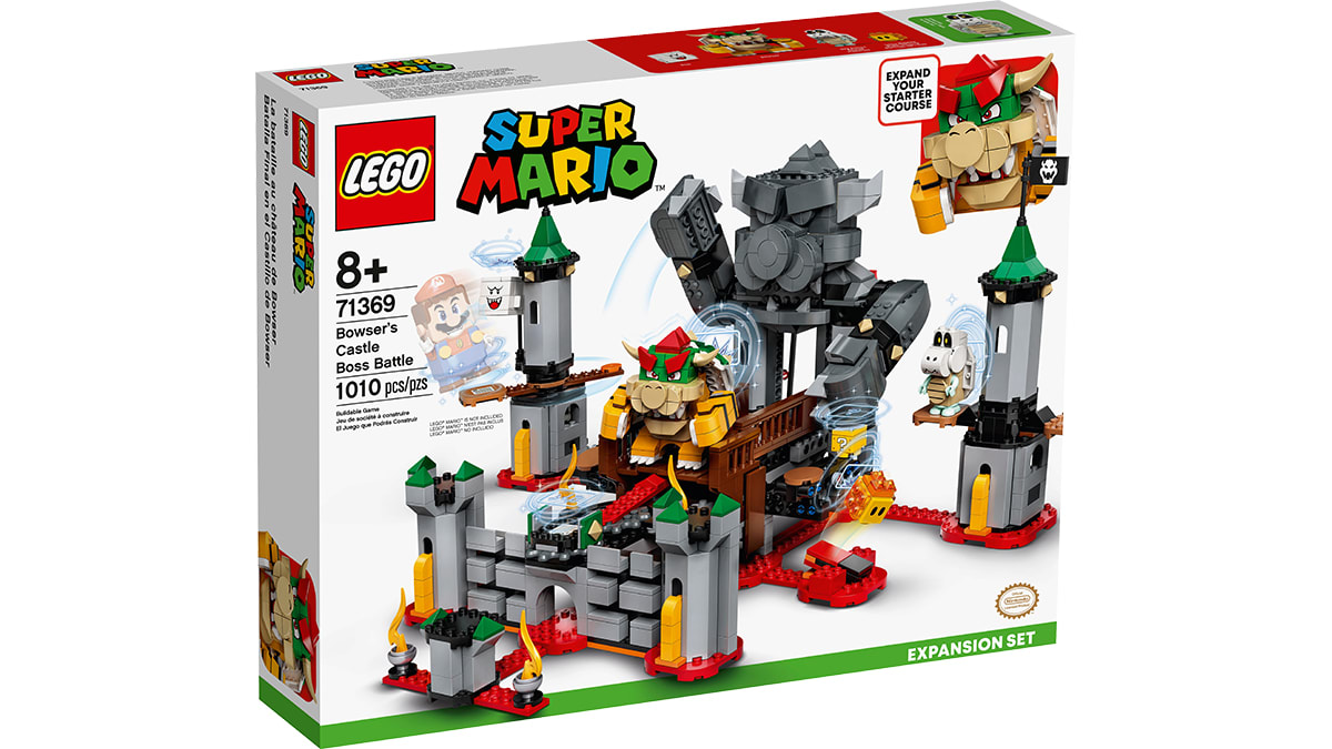 LEGO® Super Mario™ Bowser's Castle Boss Battle Expansion Set