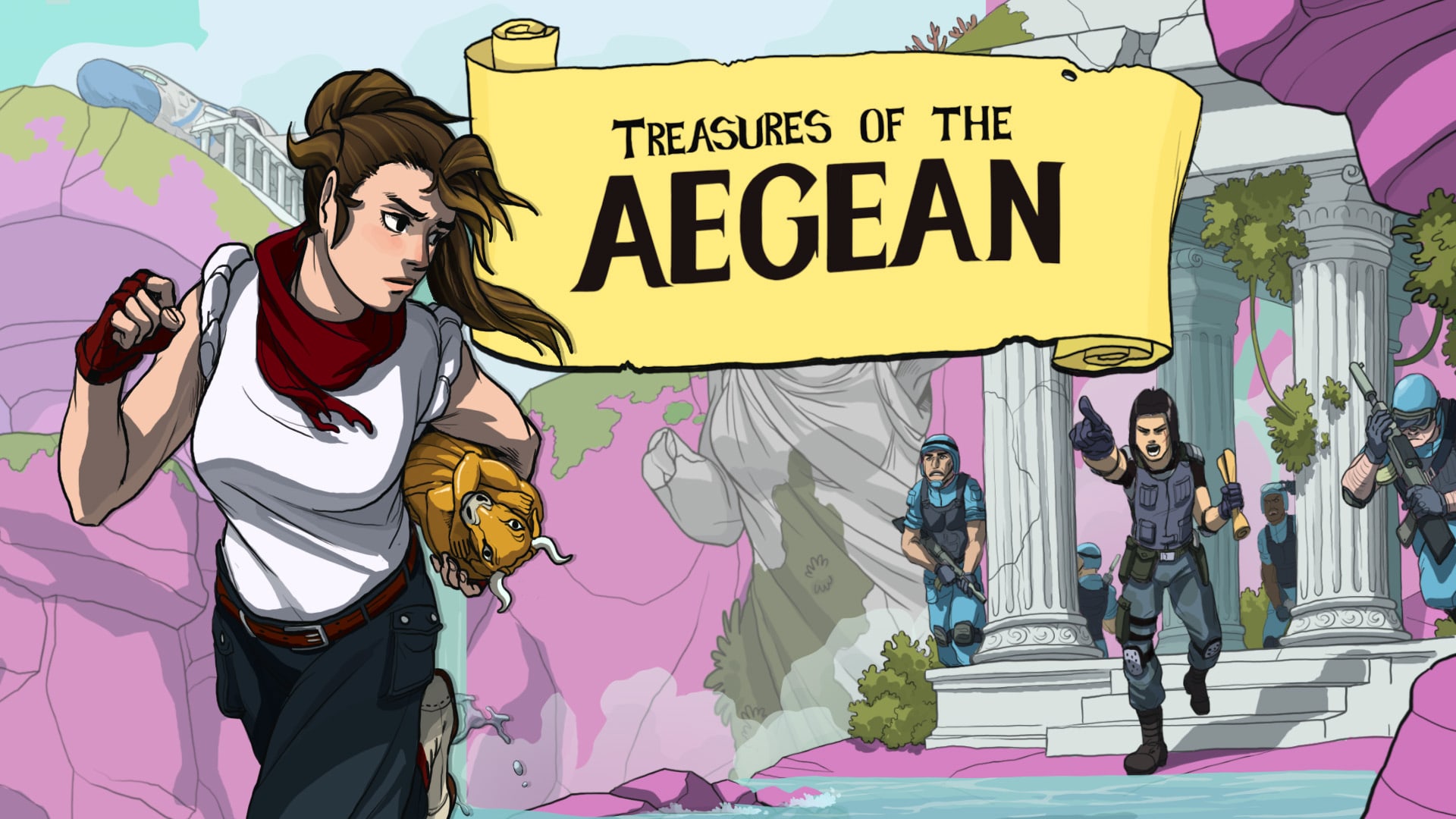 Blacksmith of the Sand Kingdom and Treasures on sale of the Aegean for Nintendo Switch