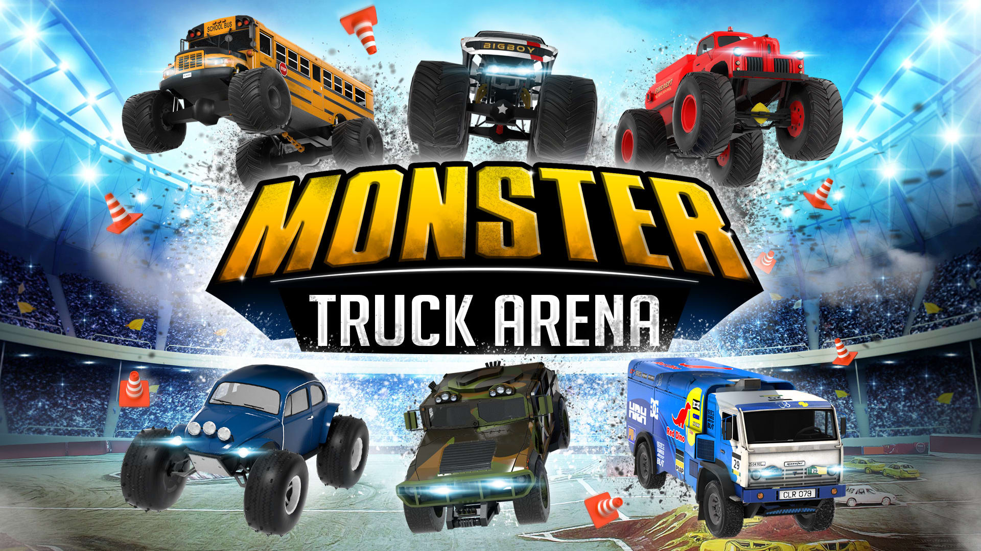 Nintendo Switch Monster Truck Game Showdown Monster Truck Nintendo