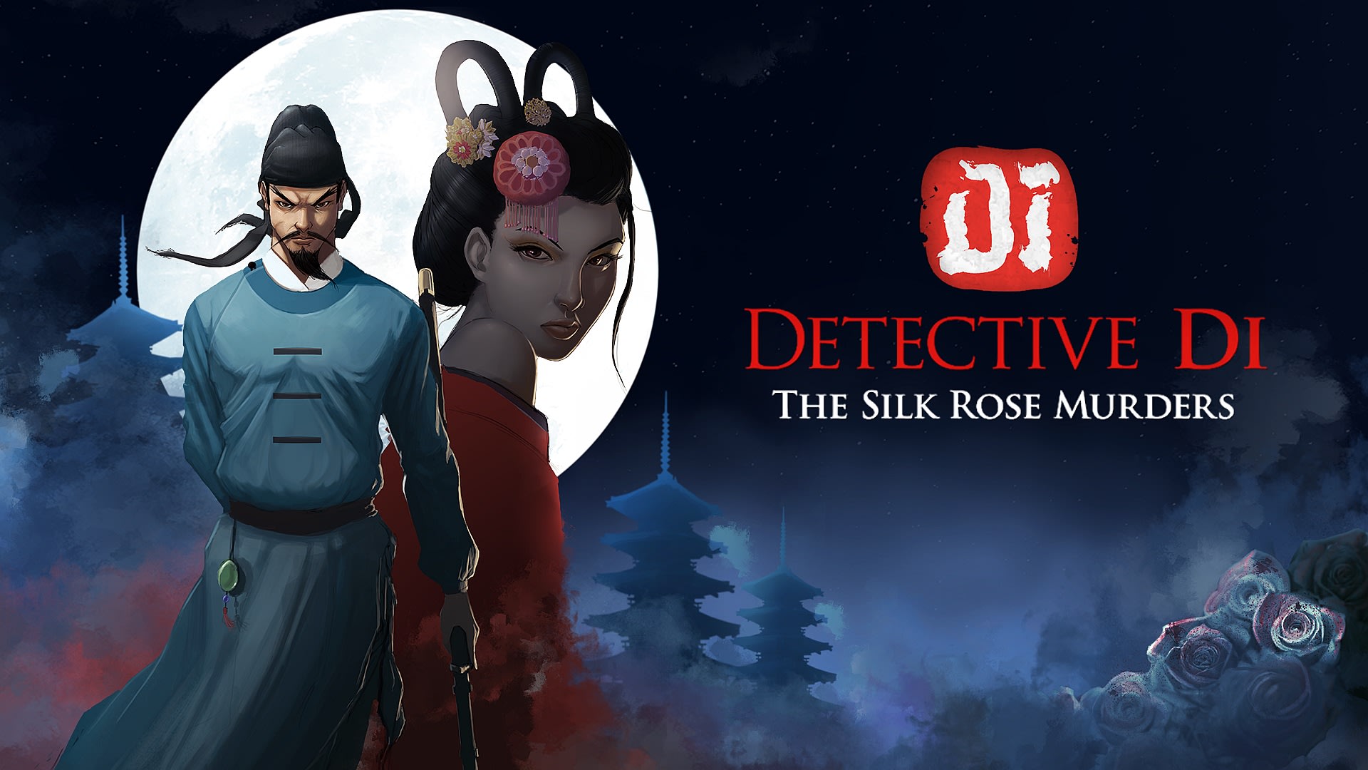 Detective Di: The Silk Rose Murders cover image