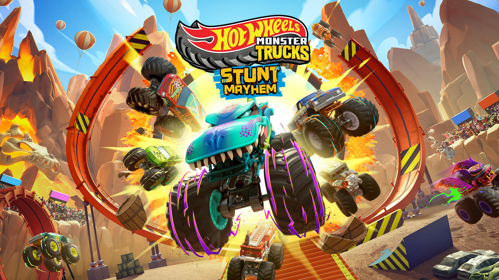 Hot Wheels Monster Trucks Stunt Mayhem for Nintendo Switch Nintendo Official Site