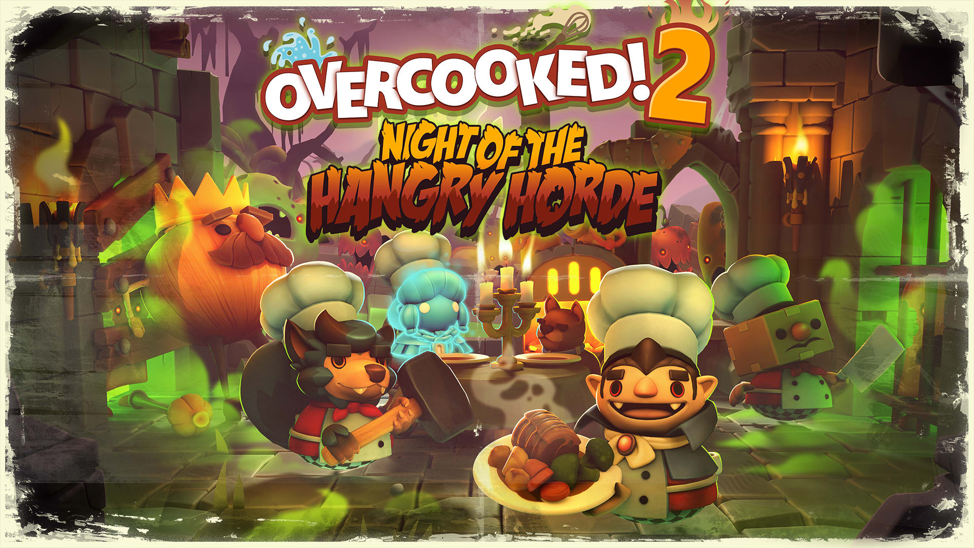 Overcooked! 2 - Night of the Hangry Horde for Nintendo