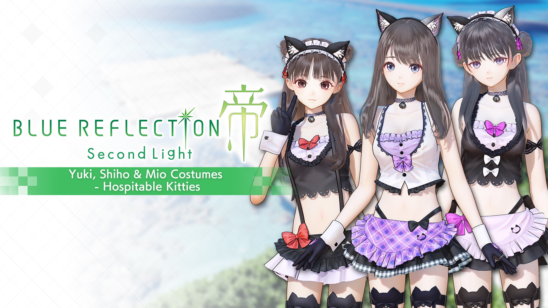 Nintendo Switch - yuki Yuki, Shiho & Mio Costumes - Hospitable Kitties for Nintendo