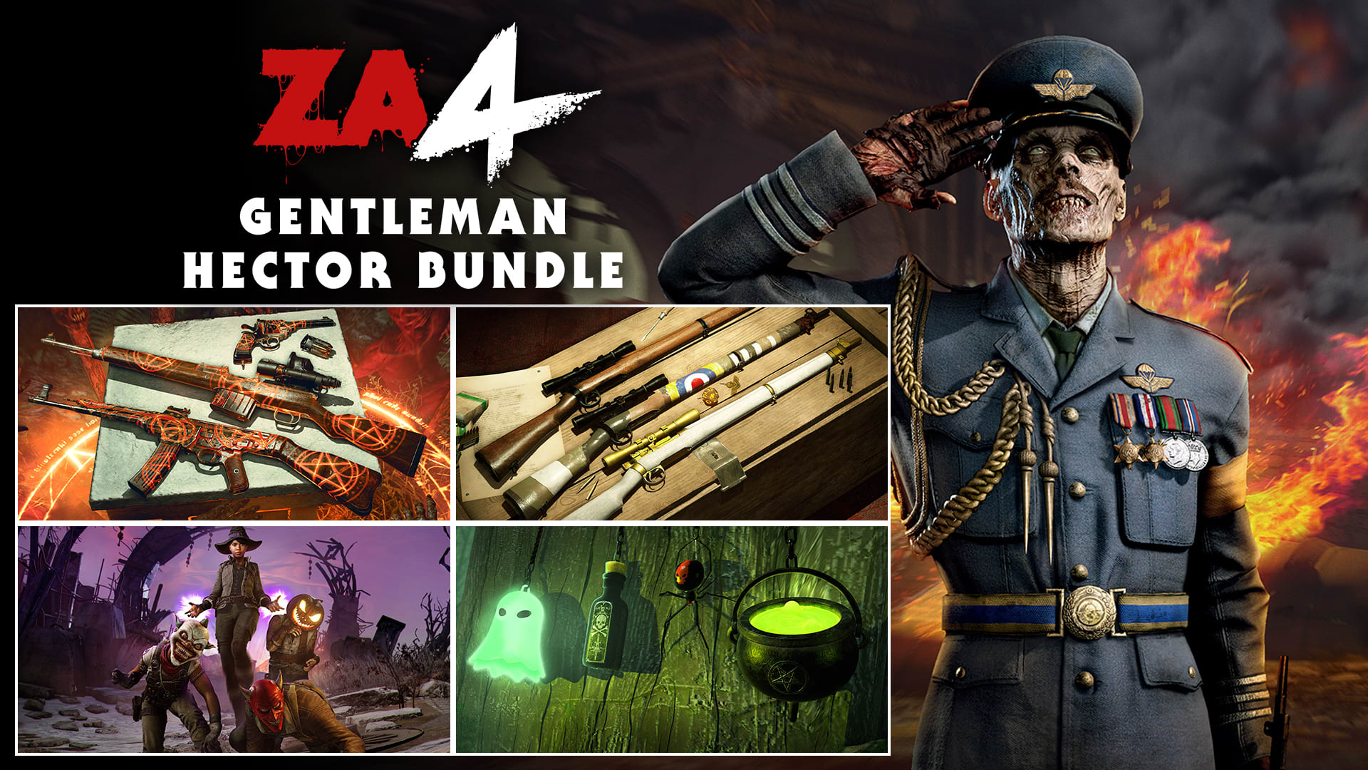 Zombie Army 4: Gentleman Hector Bundle for Nintendo Switch