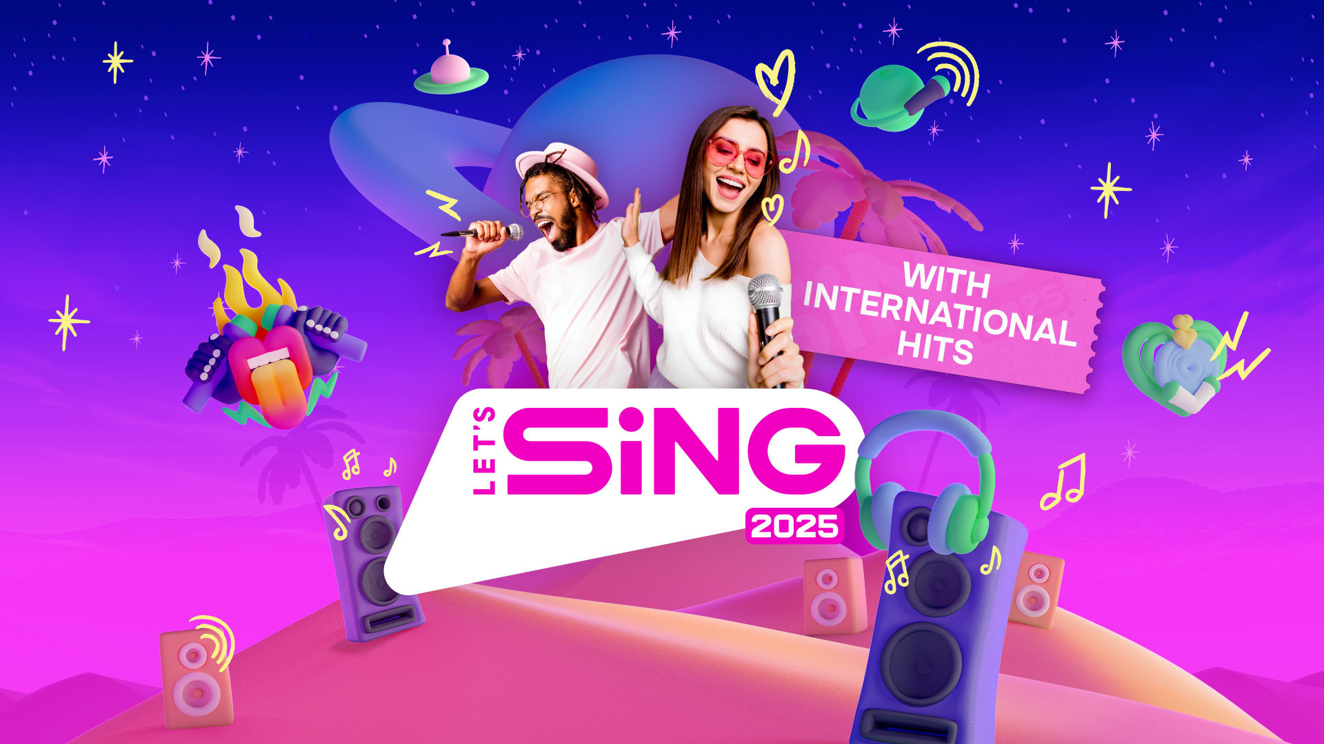 Let's Sing 2025 con éxitos internacionales para Nintendo Switch - Sitio  Oficial de Nintendo para Mexico