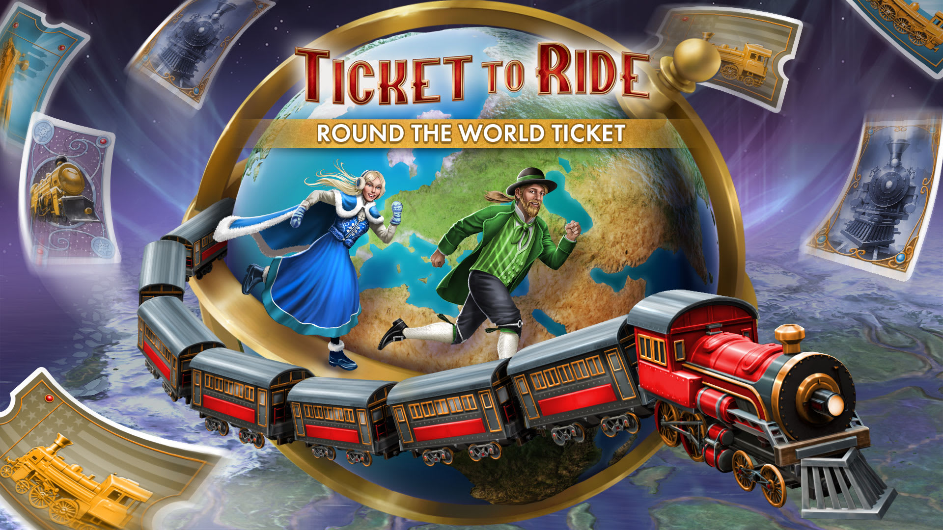 Ticket to Ride Round the World Ticket for Nintendo Switch Nintendo Official Site