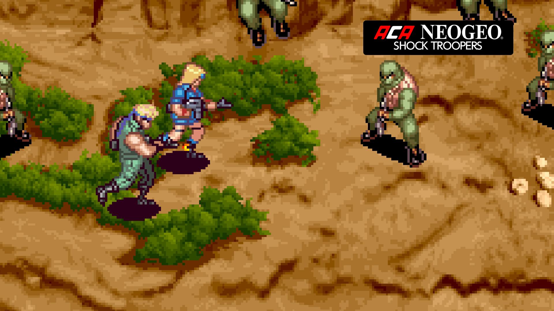 Artwork for ACA NEOGEO SHOCK TROOPERS