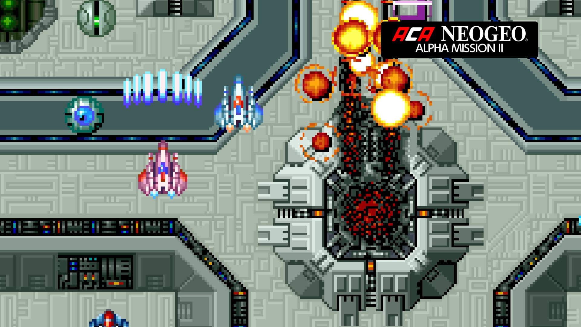 Arte de ACA NEOGEO ALPHA MISSION II