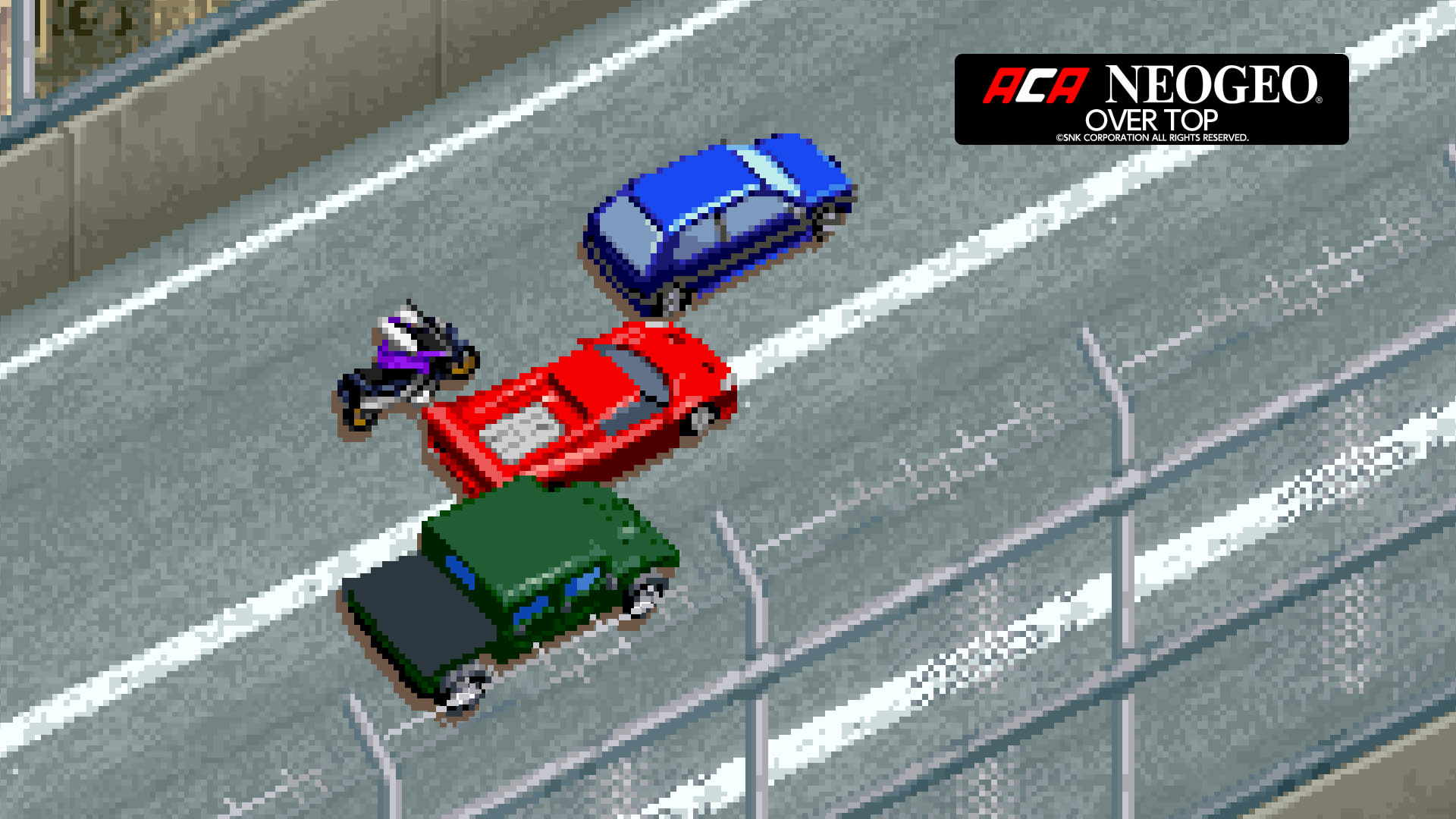 Arte de ACA NEOGEO OVER TOP