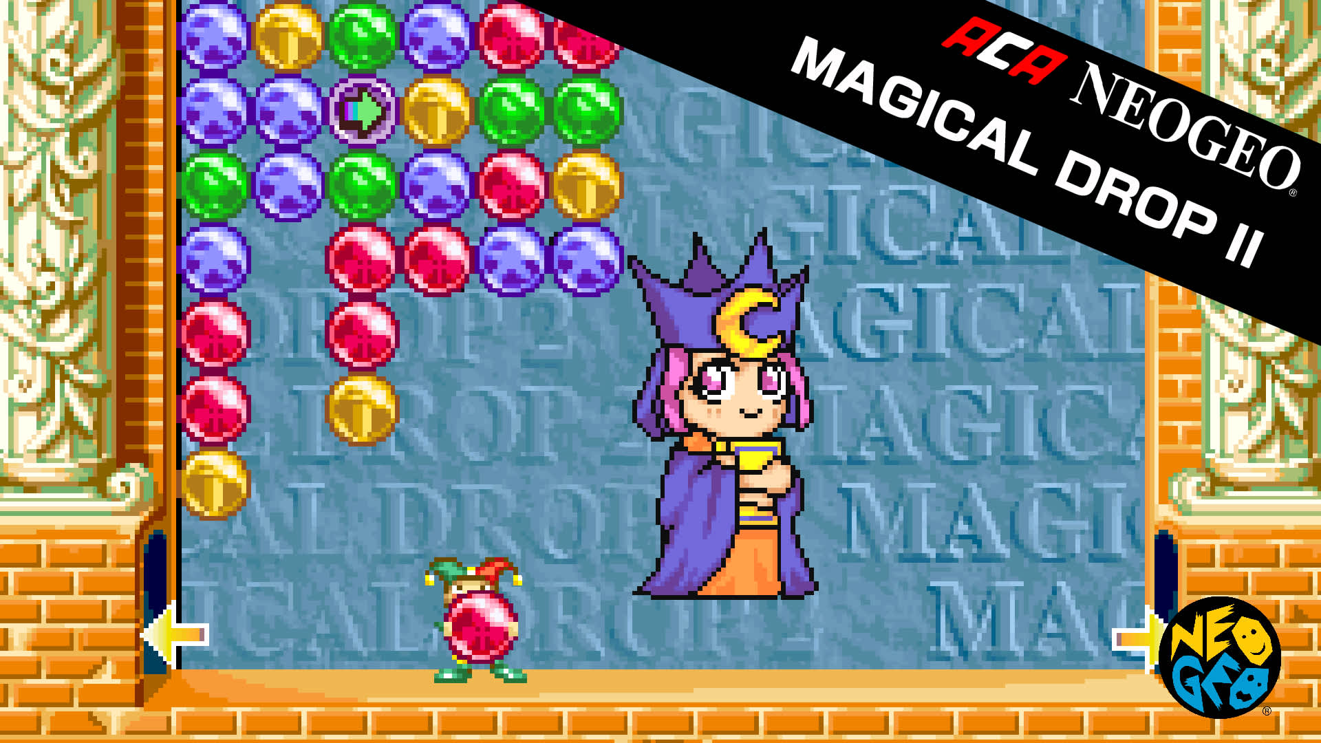 Arte de ACA NEOGEO MAGICAL DROP II