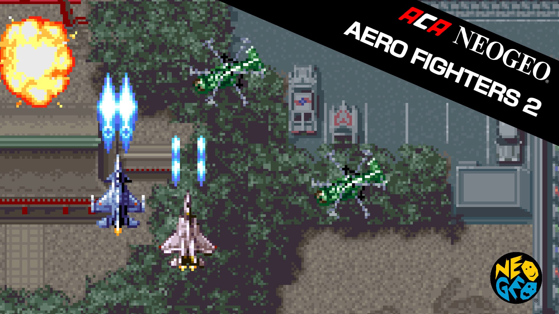 Artwork for ACA NEOGEO AERO FIGHTERS 2