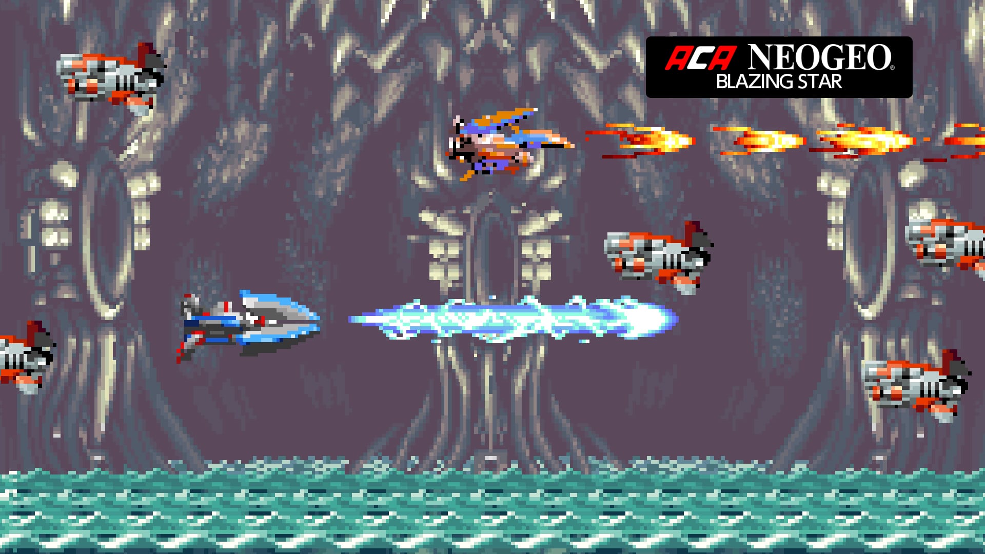 Arte de ACA NEOGEO BLAZING STAR
