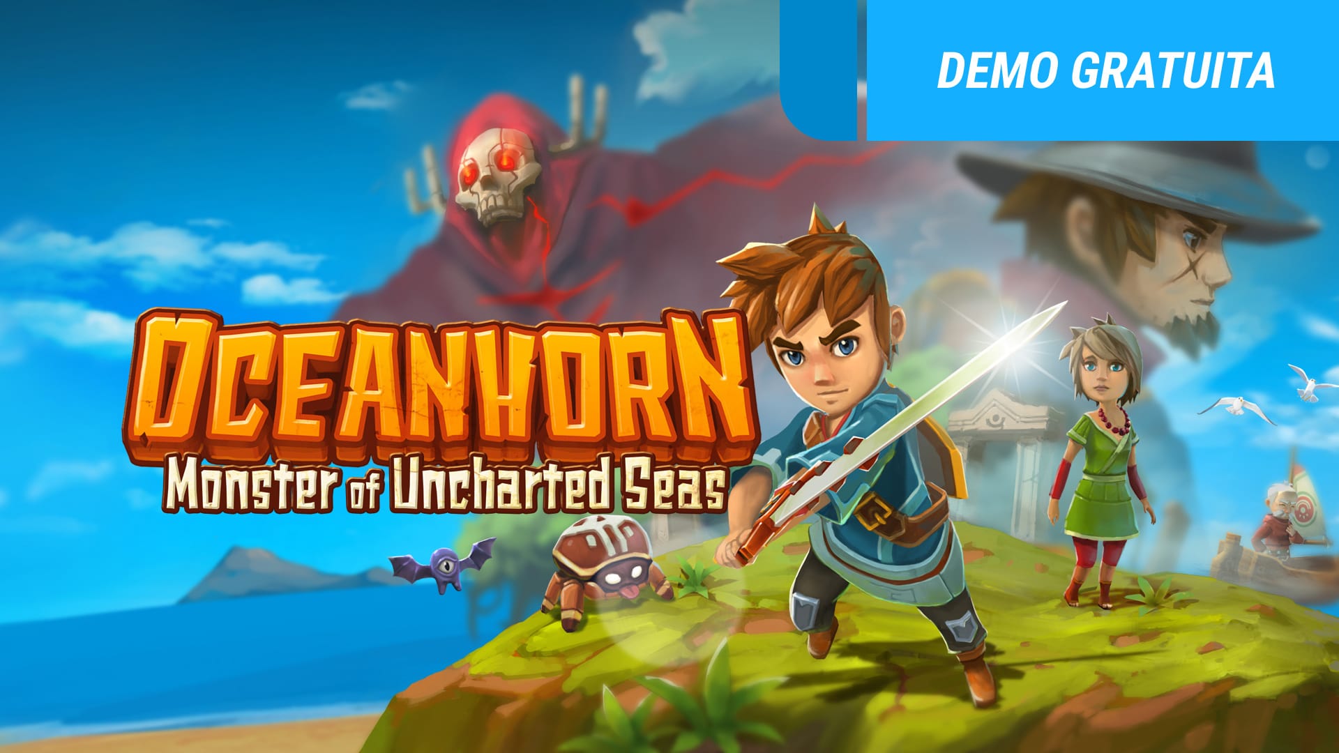 Arte de Oceanhorn: Monster of Uncharted Seas