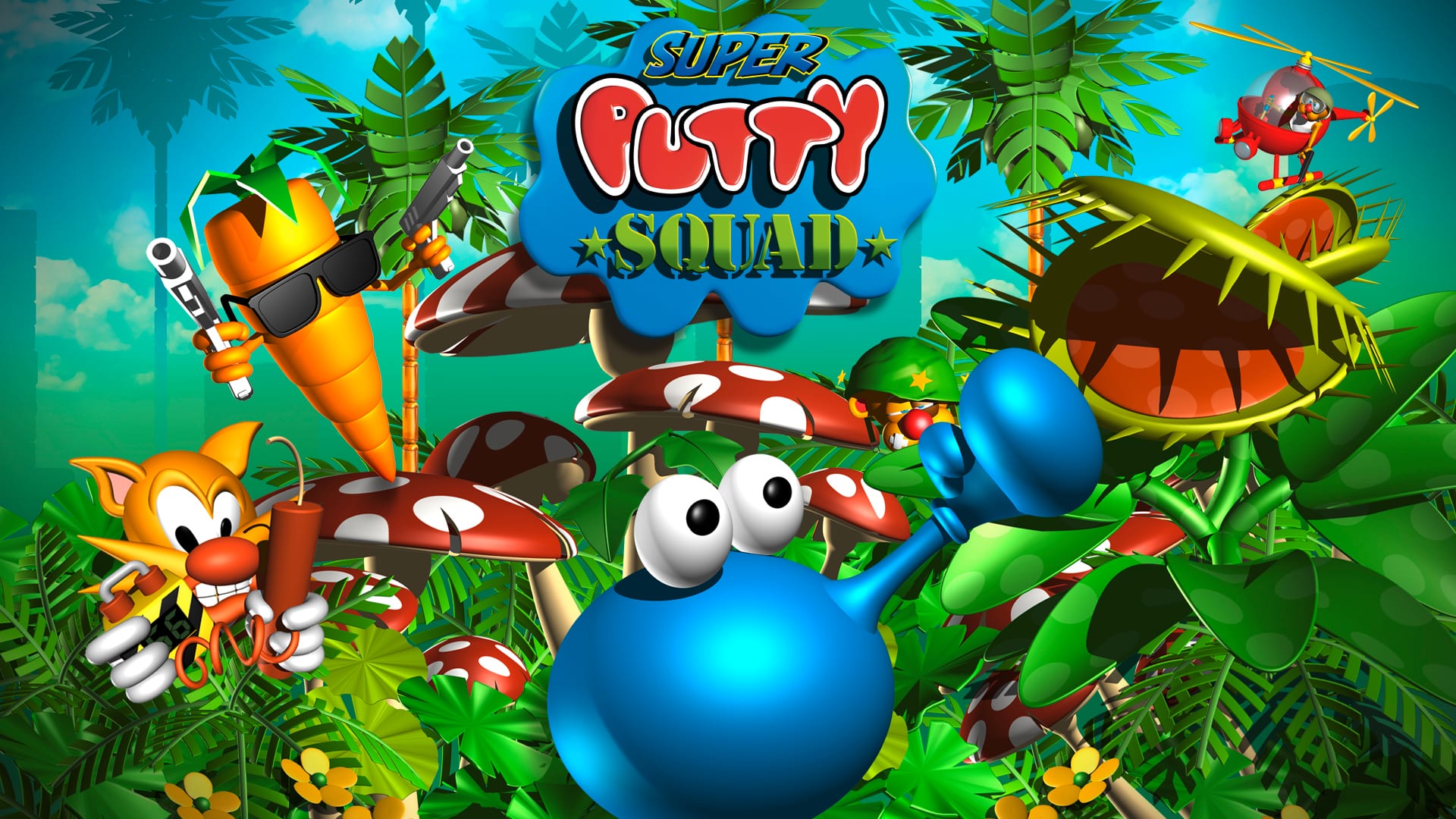 Arte de Super Putty Squad
