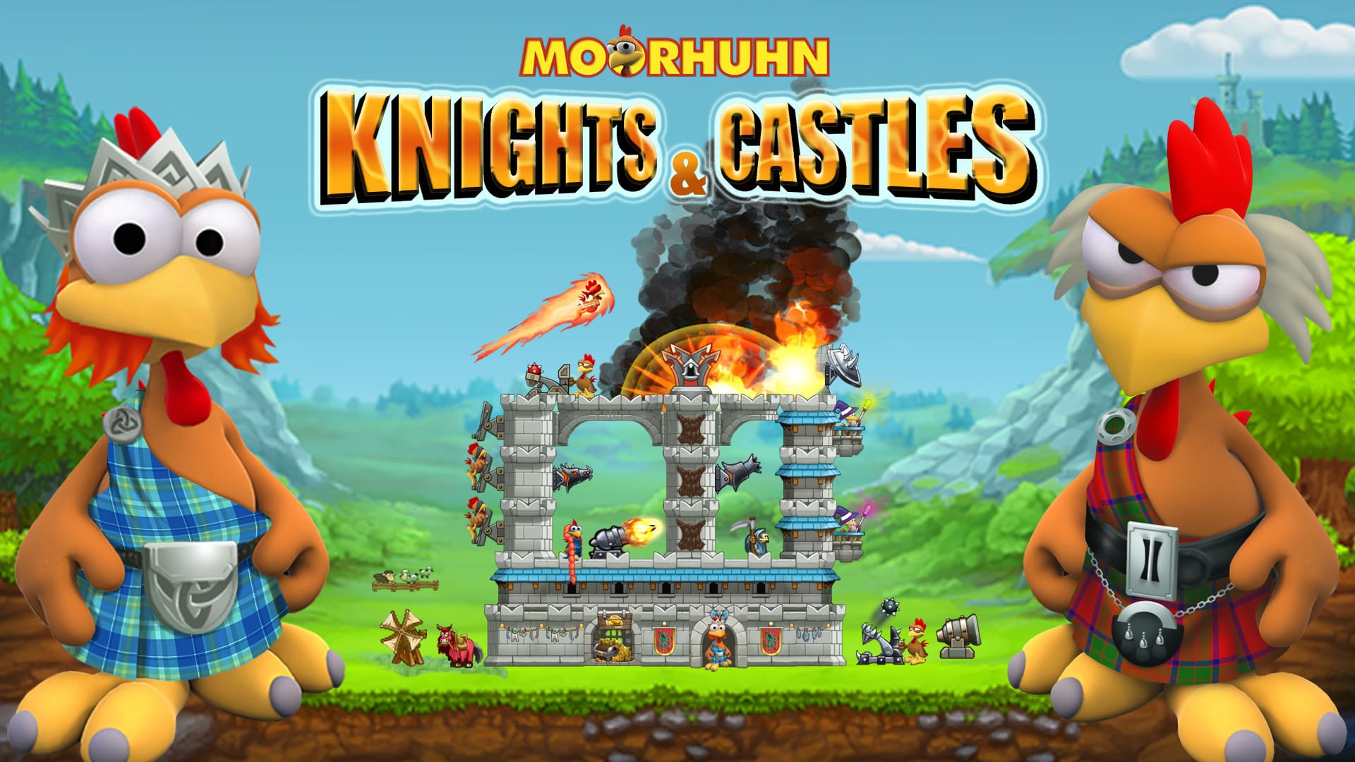 Artwork for Moorhuhn Knights & Castles
